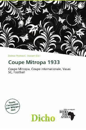 Coupe Mitropa 1933 Coupe Mitropa 1933