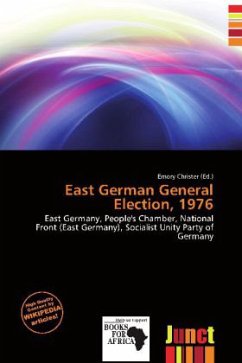 East German General Election, 1976