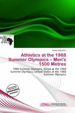 Athletics at the 1968 Summer Olympics - Men's 1500 Metres