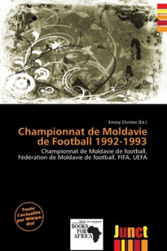 Cover Championnat de Moldavie de Football 1992-1993