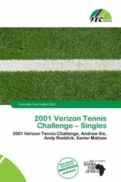 Cover 2001 Verizon Tennis Challenge - Singles