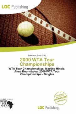 Cover 2000 WTA Tour Championships