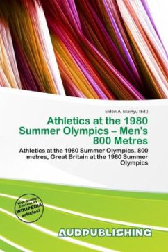 Athletics at the 1980 Summer Olympics - Men's 800 Metres