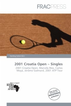 Cover 2001 Croatia Open - Singles