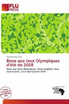 Cover Boxe aux Jeux Olympiques d'été de 2008