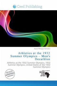 Athletics at the 1932 Summer Olympics - Men's Decathlon