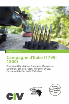 Cover Campagne d'Italie (1799-1800)
