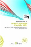 Israeli Legislative Election, 1981