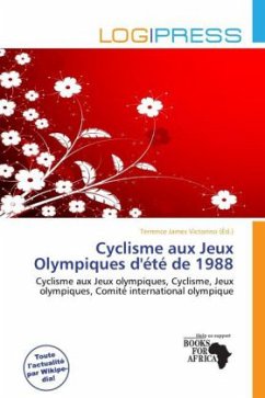 Cover Cyclisme aux Jeux Olympiques d'été de 1988