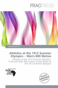 Cover Athletics at the 1912 Summer Olympics - Men's 800 Metres