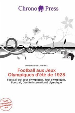 Cover Football aux Jeux Olympiques d'été de 1928