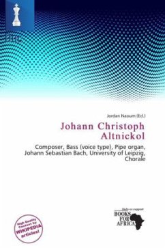 Cover Johann Christoph Altnickol