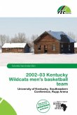 2002 03 Kentucky Wildcats men's basketball team