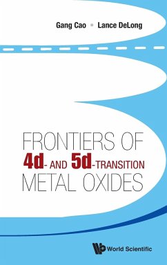 Frontiers of 4D- And 5d-Transition Metal Oxides