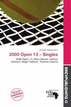 Cover 2000 Open 13 Singles