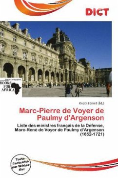 Marc-Pierre de Voyer de Paulmy d'Argenson