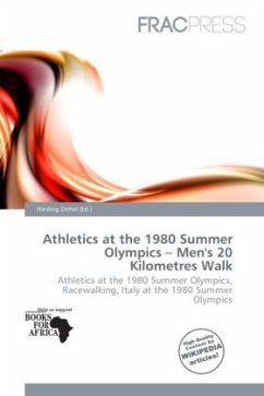 Cover Athletics at the 1980 Summer Olympics - Men's 20 Kilometres Walk