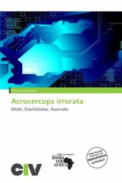 Cover Acrocercops irrorata
