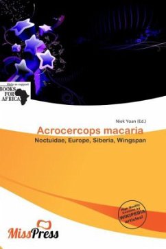 Cover Acrocercops macaria