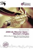 2000 du Maurier Open - Women's Singles