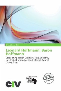Leonard Hoffmann, Baron Hoffmann - Herausgegeben:Cirino, Zheng