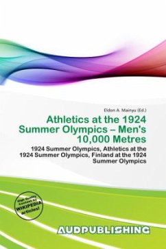 Athletics at the 1924 Summer Olympics - Men's 10,000 Metres