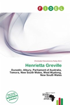 Cover Henrietta Greville
