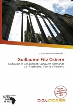 Cover Guillaume Fitz Osbern