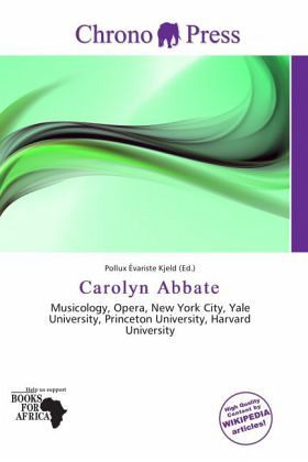 Carolyn Abbate Carolyn Abbate