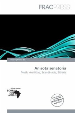 Cover Anisota senatoria