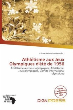 Cover Athlétisme aux Jeux Olympiques d'été de 1956