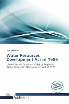 Water Resources Development Act of 1986