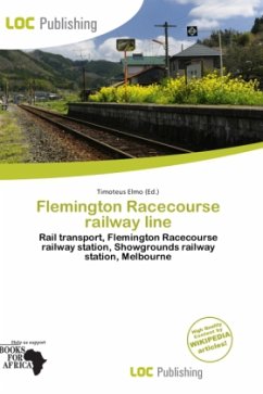 Flemington Racecourse railway line