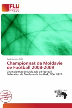Cover Championnat de Moldavie de Football 2008-2009