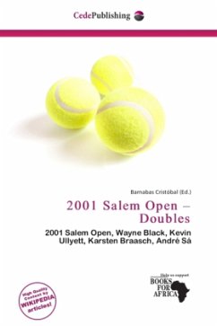 2001 Salem Open - Doubles