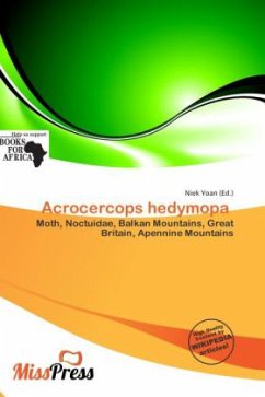 Cover Acrocercops hedymopa