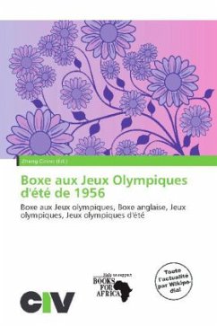 Cover Boxe aux Jeux Olympiques d'été de 1956