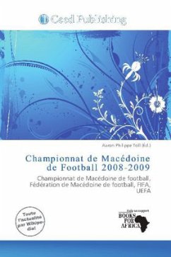 Championnat de Macédoine de Football 2008-2009