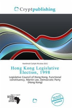 Hong Kong Legislative Election, 1998