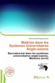 Maîtrise dans les Systèmes Universitaires Anglo-saxons