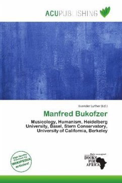 Manfred Bukofzer