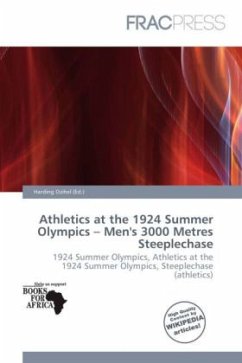 Athletics at the 1924 Summer Olympics - Men's 3000 Metres Steeplechase