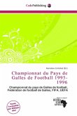 Championnat du Pays de Galles de Football 1995-1996