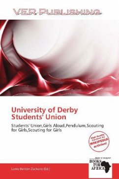 Cover University of Derby Students' Union