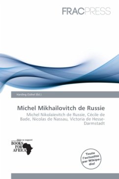 Cover Michel Mikhaïlovitch de Russie