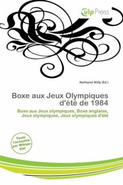 Cover Boxe aux Jeux Olympiques d'été de 1984