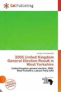 2005 United Kingdom General Election Result in West Yorkshire