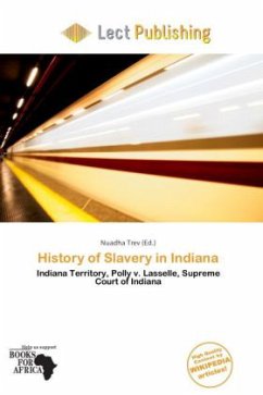 Cover History of Slavery in Indiana
