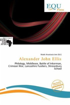Cover Alexander John Ellis
