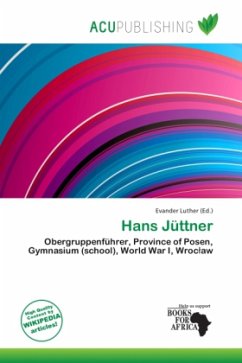 Cover Hans Jüttner